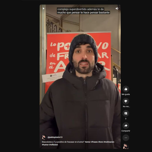 Reacciones a "Lo positivo de fracasar en el amor".