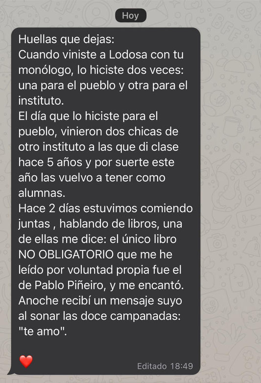 Huellas que dejas